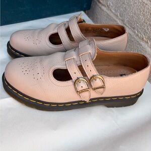 Dr. Martens 8065 Virginia Leather Double-Strap Mary Jane Shoes